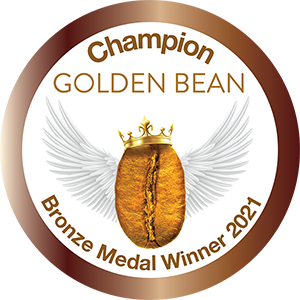 Golden Bean Bronze Medal Winner 2021