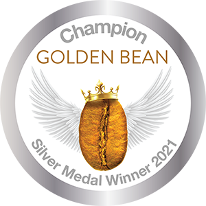 Golden Bean Silver Medal Winner 2021