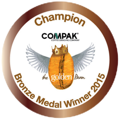 Golden Bean Bronze Medal Winner 2015