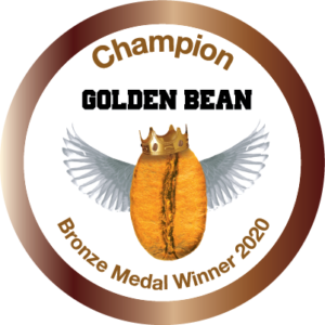 Golden Bean Bronze Medal Winner 2020